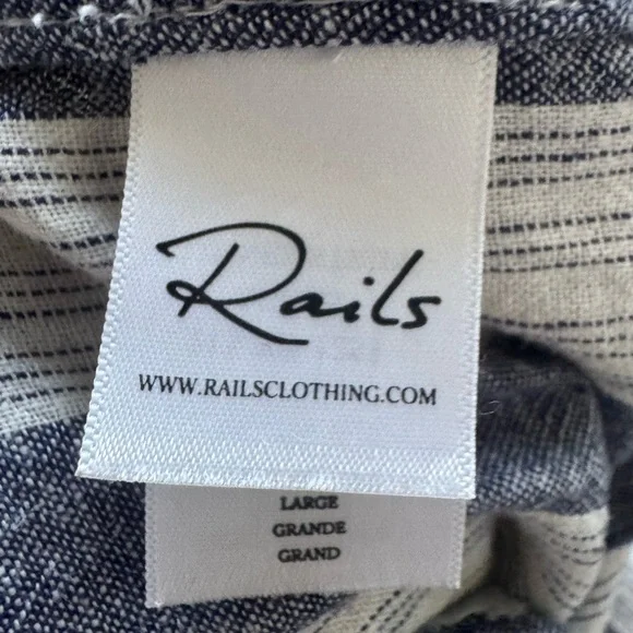 Rails Agnes Cannes Stripe Cropped Pants - Picture 9 of 10